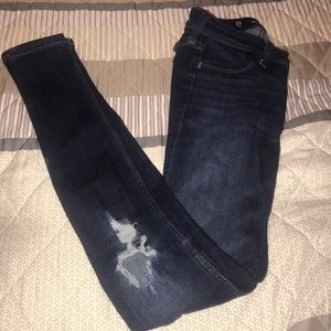 hollister jean leggings